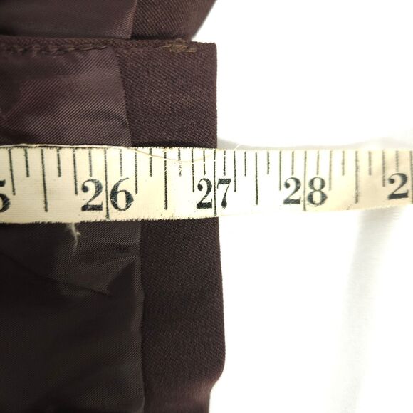 NWT Vintage Sag Harbor Stretch Womens Size 14 Brown Two Button Blazer Jacket - Picture 9 of 9